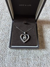 Ernest Jones Silver  Heart