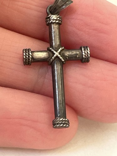 Vintage 800 silver cross - 800,