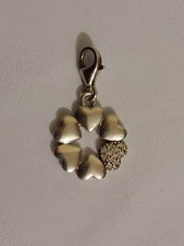 Thomas Sabo 925 Silver CZ Hearts Charm
