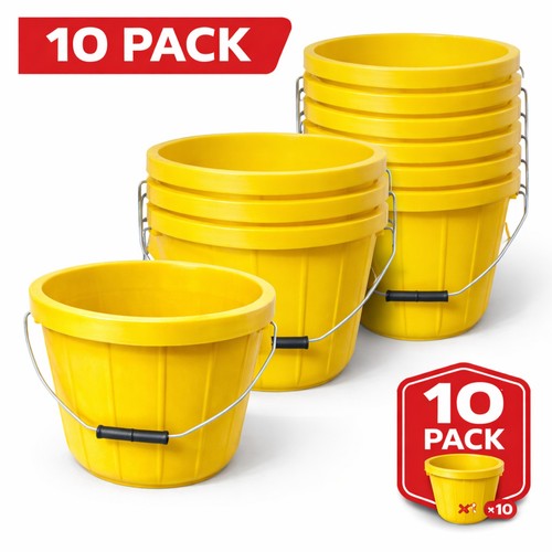 Yellow bucket gallon 10l - bucket,