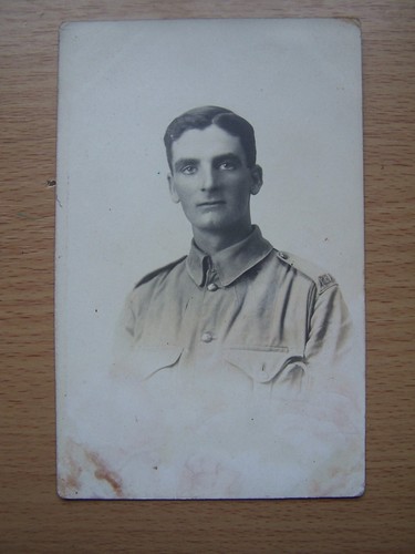 Military vintage postcard - rp,