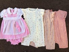 Bundle of baby girls clothes