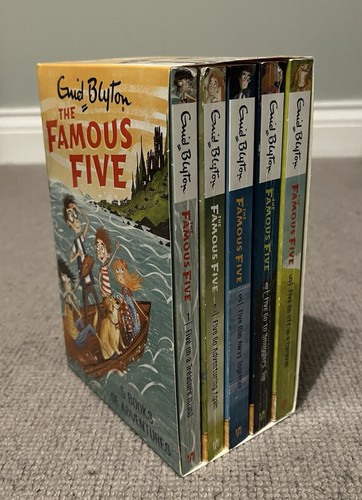 Enid blyton famous five book - five, 5