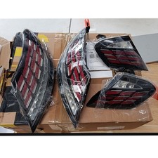 Pair For 2016-2021 Mercedes C-Class C205 C63 C300 C43 A205 LED Smoked Tail Light