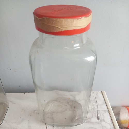 Large vintage sharps - sharps, glass