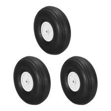 RC Airplane Wheels 3.5" OD PU