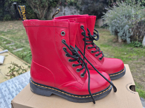 Martens drench red rubber - dr.,