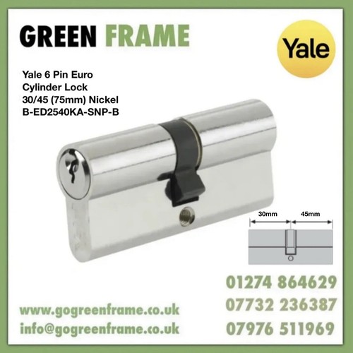 Yale pin euro cylinder - yale, lock