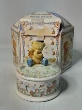 Boxed Wedgwood RAMBLING TED Musical Trinket Box 3.5" 9.5cm Tall