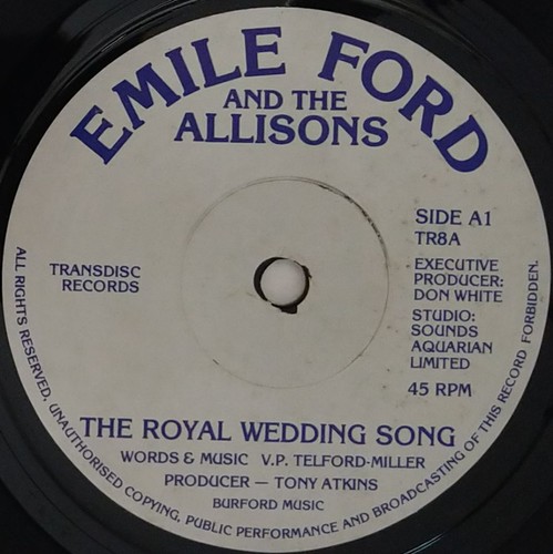 Emile ford the allisons - &,