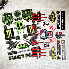 2 Whole Sheets MONSTER ENERGY