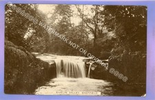 1910 RIVELIN VALLEY SHEFFIELD YORKSHIRE RP REAL PHOTO LOCAL VINTAGE POSTCARD