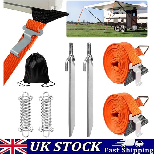 Awning storm band straps tie - band,
