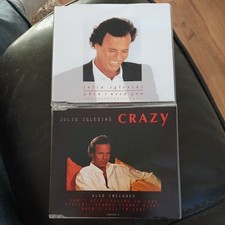 Julio Iglesias - When I Need You & Crazy - 2 x CD Singles