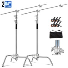 2pcs Heavy Duty 11ft C Stand