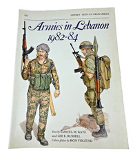 Armies in Lebanon 1982-84 Osprey Men At Arms Series #165 By Lee E Russell
