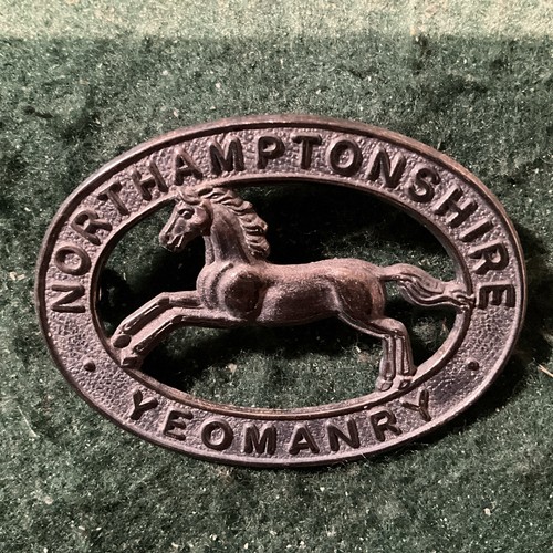 Northamptonshire yeomanry cap - northamptonshire, yeomanry,