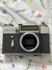 Zenit-E SLR Film Camera 35mm Body, Shutter, reel winder and light-meter working.