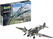 1:32 Spitfire Mk.IXC Model Kit 115pcs Unpainted Aircraft Hobby Gift