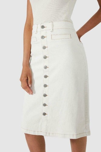 Principles cream denim skirt - cream,