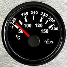 black 2"/52mm oil temperature
