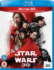 Star Wars: The Last Jedi Blu-Ray (2018) Carrie Fisher, Johnson (DIR) cert 12 3