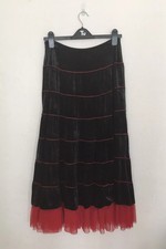 Jordash black velvet red mesh