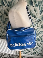 Vintage Adidas Messenger Bag Retro over shoulder classic oasis mod