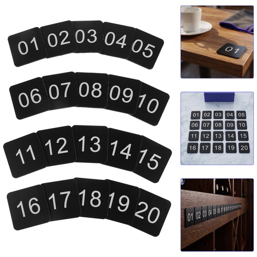 20pcs acrylic locker numbered - acrylic,