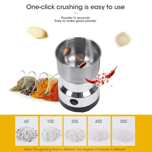 Electric coffee bean grinder - coffee,
