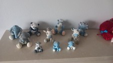 My Blue Nose Friends Bundle Collectible Ornaments with Various Characters