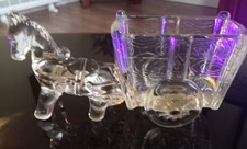 Jeanette glass pony pulling - glass,