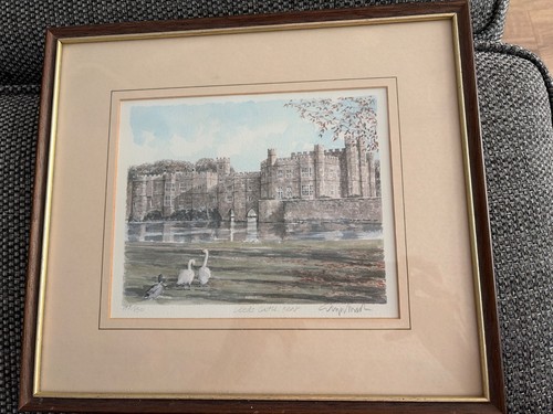 Leeds castle kent signed - castle,