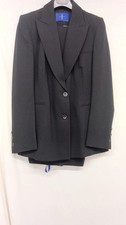 Jasper Conran women's 2-piece suit Black wool blazer trousers size 10 UK CG L48