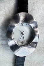 Rare Unusual Handmade Silver 925 Ladies Womans Wrist Watch