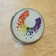 Cancer research Logo pin