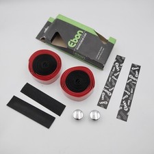 Ebon Shock Absorbing, Two Tone, Red & Black Handlebar Tape