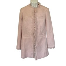 Venus Tweed Jacket Sz 6 Pink