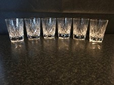 Set of 6 Vintage Crystal