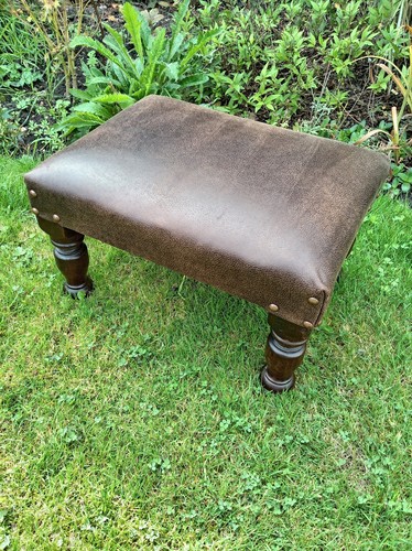 Antique george leather - antique,