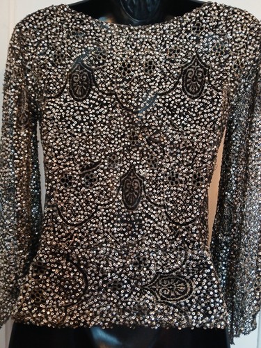 Antique 1920s sequinned - antique,