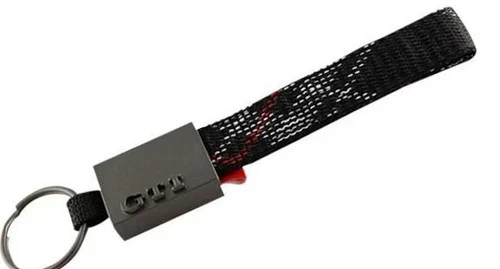 Gti style keyring key chain - gti,