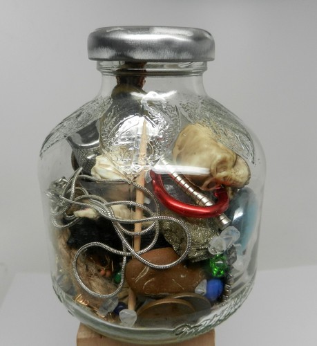 Magpie mystery crow - magpie, jar
