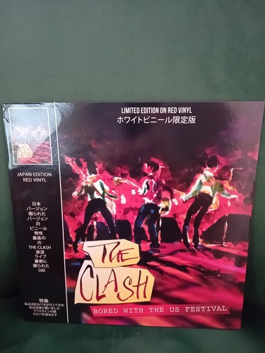 The clash japan - japan, red