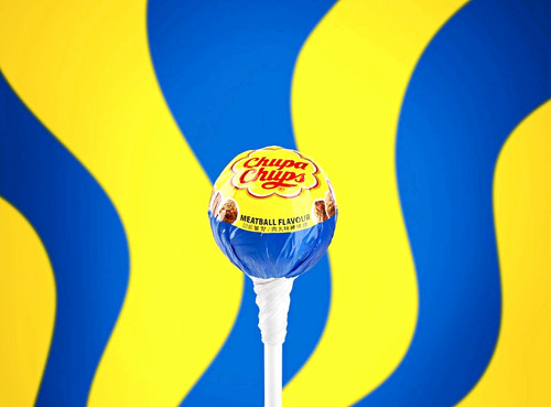 Chupa chups meatball flavour - meatball,
