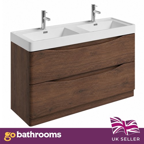 1200 floor wooden vanity unit - 1200,