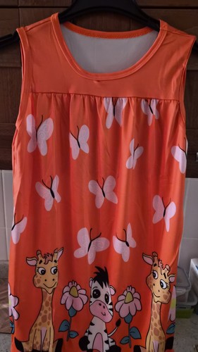 Children red dress with - dress,