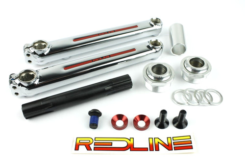 Redline flight bmx crank - redline, set
