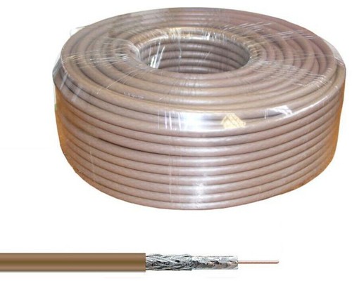 Rg6 coax cable - coax, black