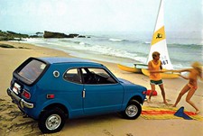 1971 Honda Z600 Coupe #2 - Promotional Advertising Poster